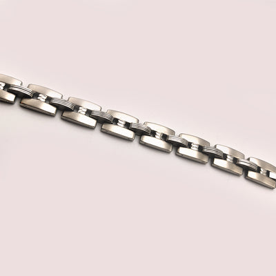 Timeless Stainless Steel Link Men Bracelet