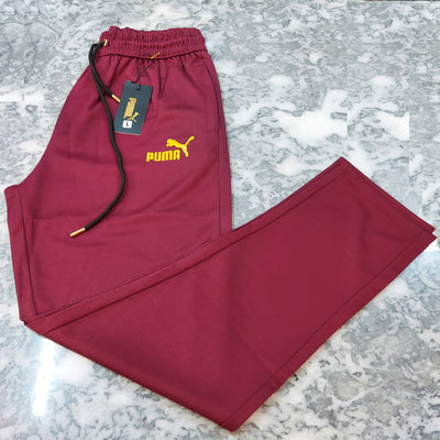 PU dry fit trousers with zip pocket
