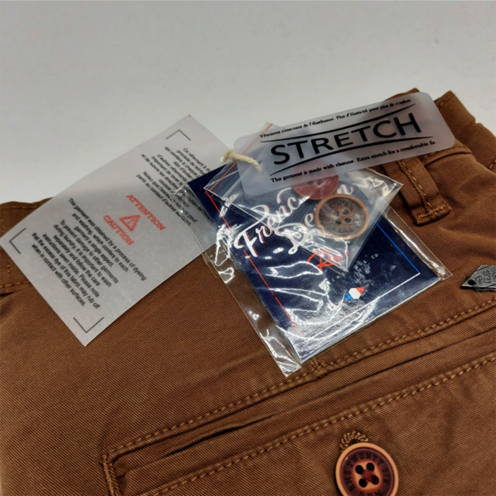 french denim rms stretch cotton pant