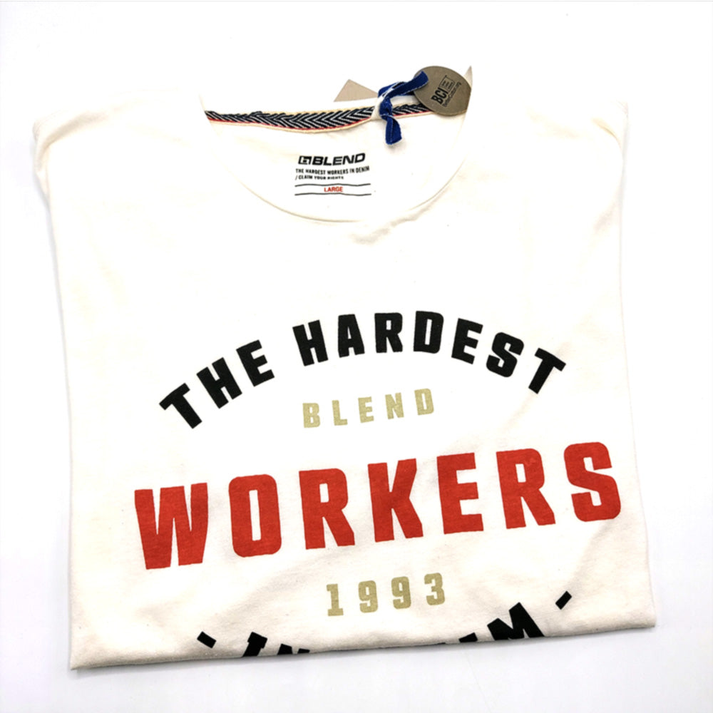 BLND PRINTED TEE (LARGE)