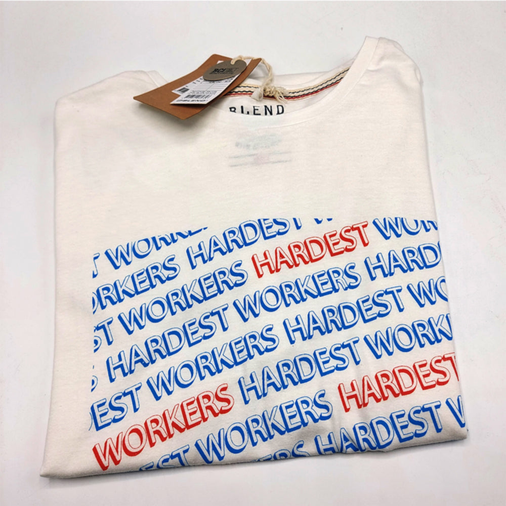 BLND PRINTED TEE (LARGE)