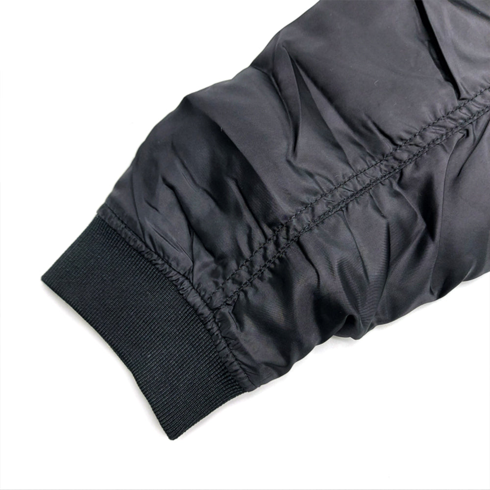 TH PADDED Bomber BLACK Jacket