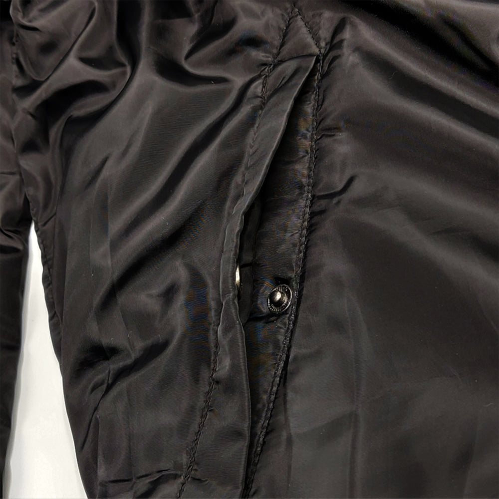 TH PADDED Bomber BLACK Jacket