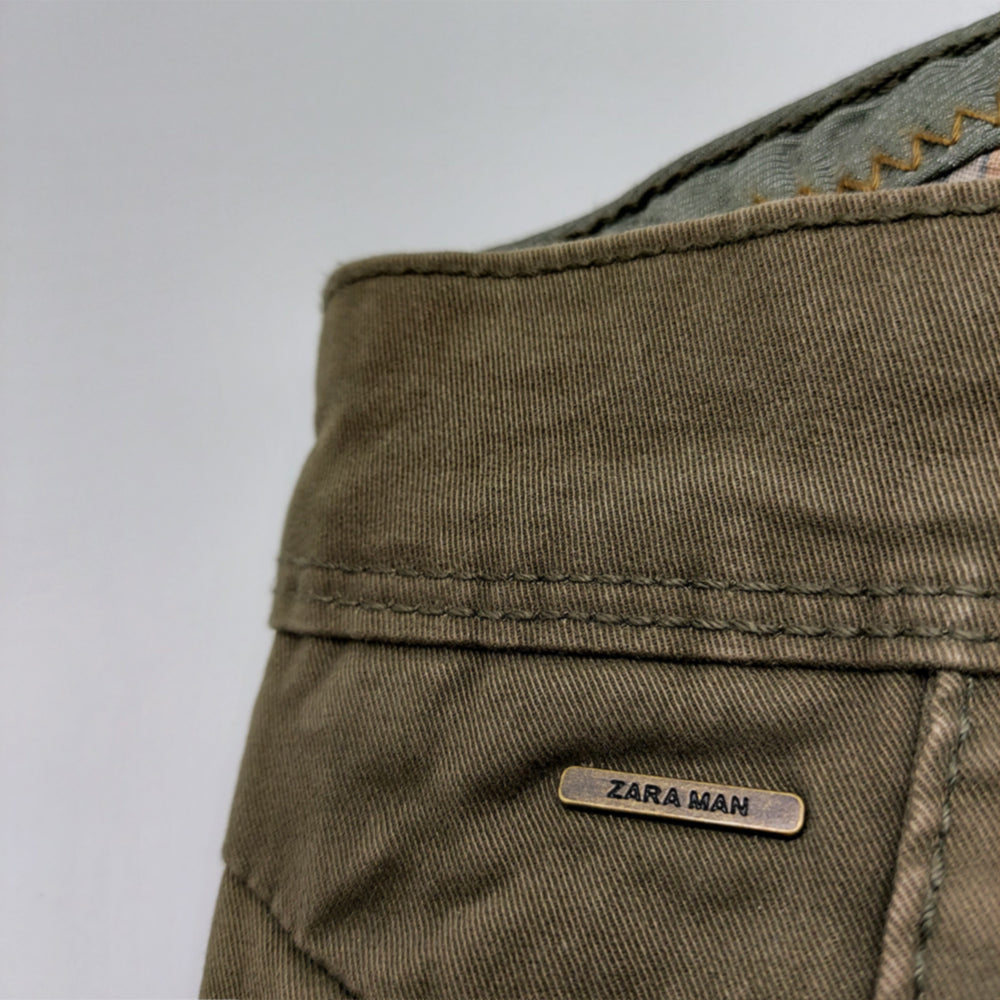 ZR OLIVE  stretch  cotton pant