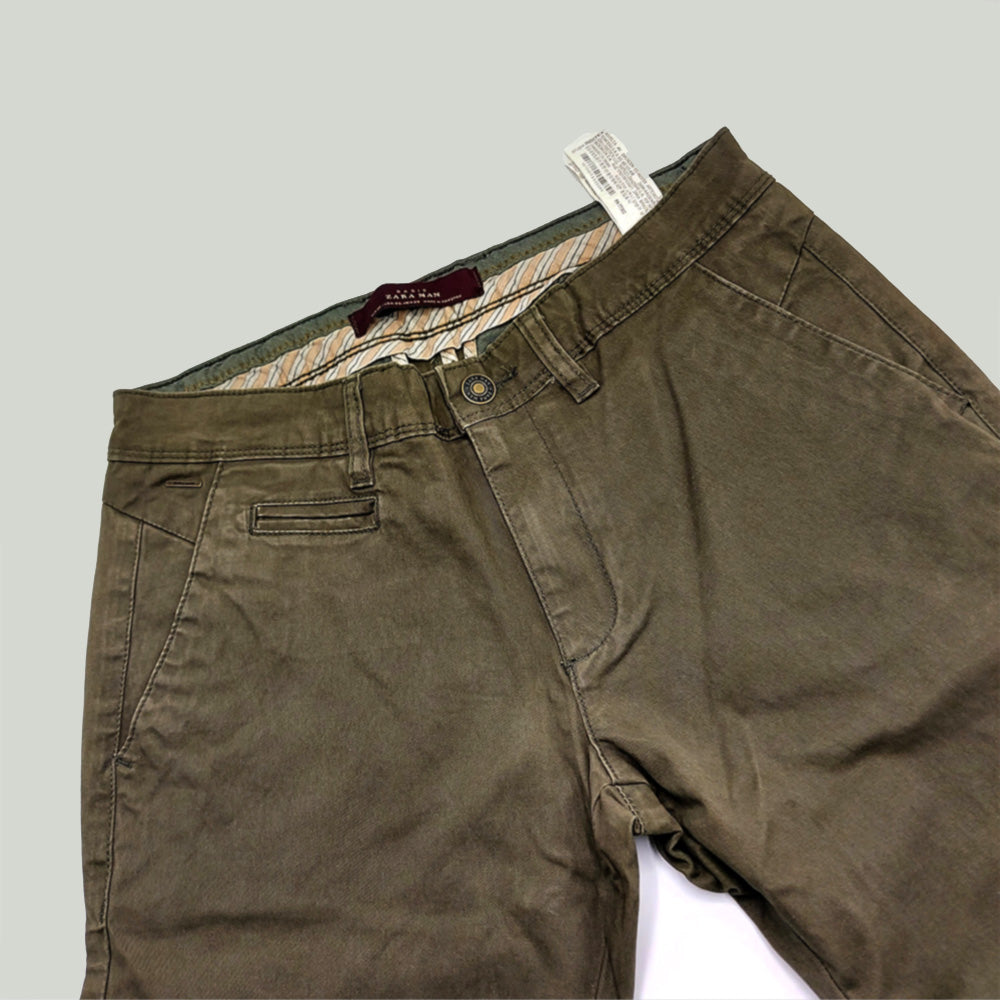 ZR OLIVE  stretch  cotton pant