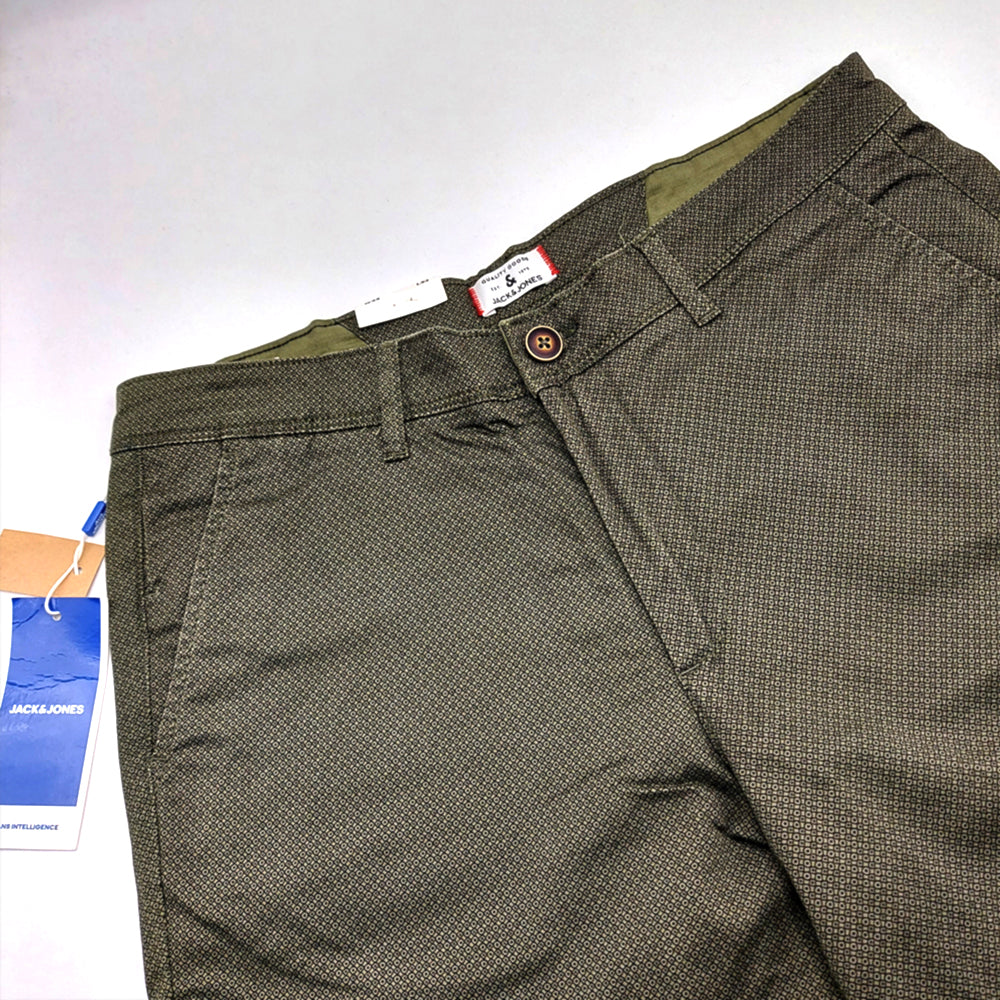 J J SLIM ORGANIC COTTON TEXTURED CHINO