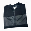 ZELG FLEES AND FAUX LEATHER BOMBAR JACKET