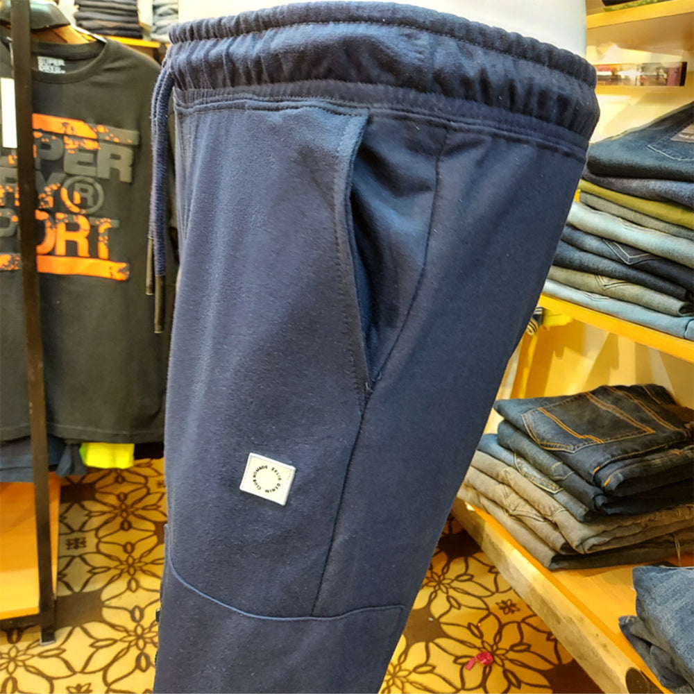 ZELG FASHION NAVY CARGO JOGGER TROUSER