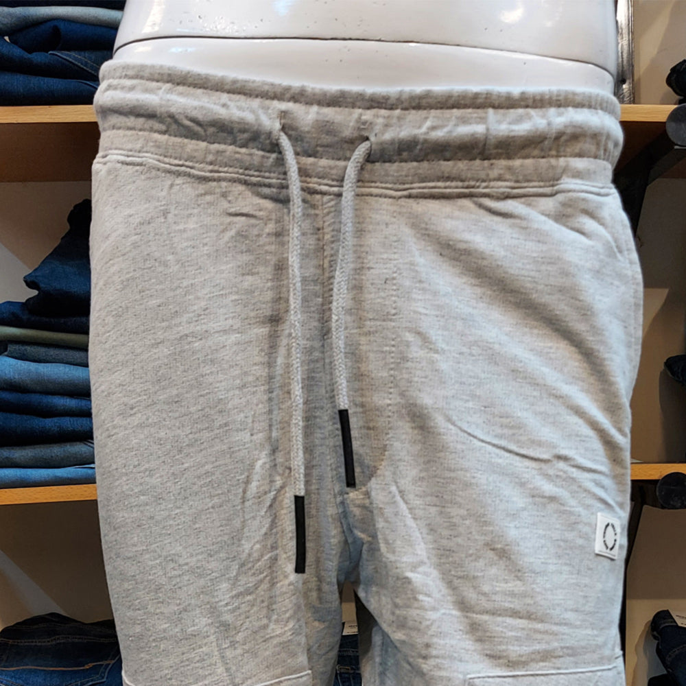 ZELG FASHION GREY CARGO JOGGER TROUSER