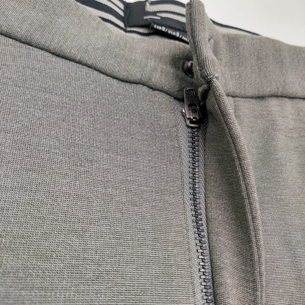 P&B POWER STRETCH SLIM FIT GREY CHINO TROUSER