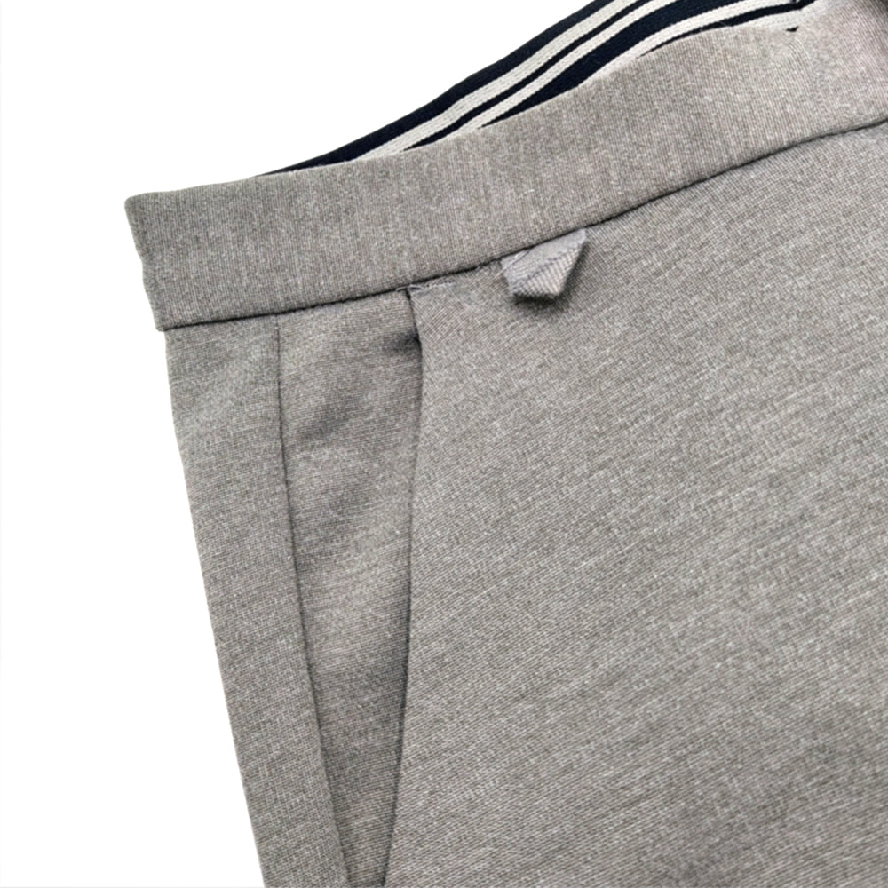 P&B POWER STRETCH SLIM FIT GREY CHINO TROUSER