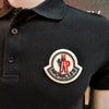 MON  Logo Polo Shirt-Black