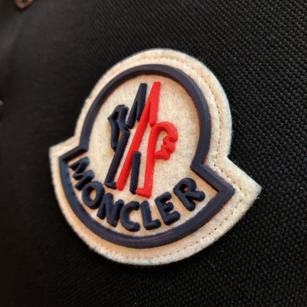 MON  Logo Polo Shirt-Black