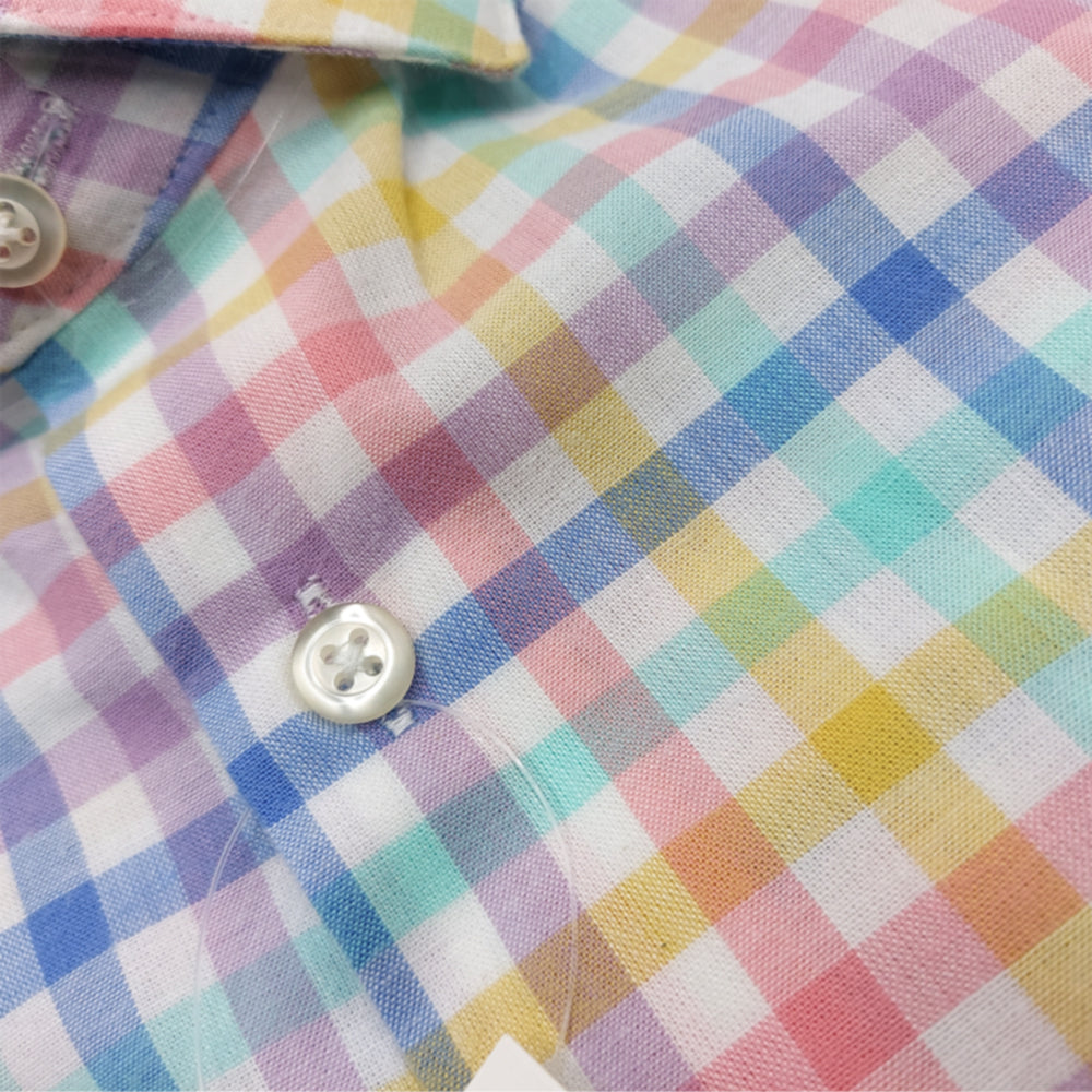 CHARLES ANDRW PREMIUM COTTON CHECK SHIRT