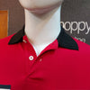 TH PREMIUM STRIPTED RED POLO