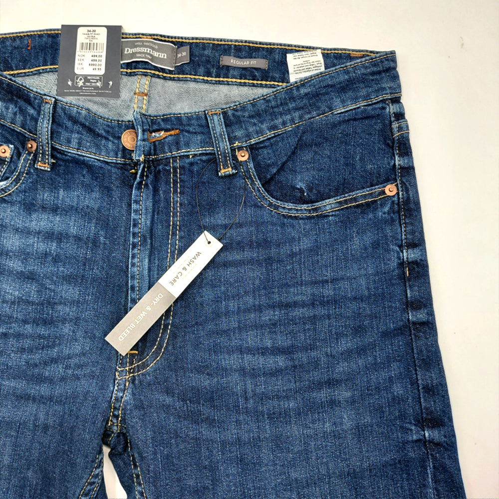 DRESS MAN PREMIUM  SLIM STRAIGHT FIT JEANS