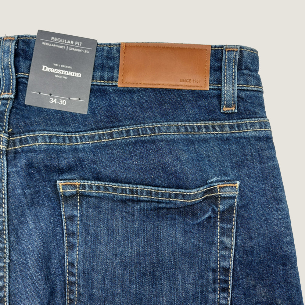 DRESS MAN PREMIUM  SLIM STRAIGHT FIT JEANS