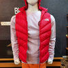 NRTH FCE EXCLUSIVE QUILTED SLEEVELESS JACKET-RED