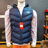 NRTH FCE EXCLUSIVE QUILTED SLEEVELESS JACKET-BLUE