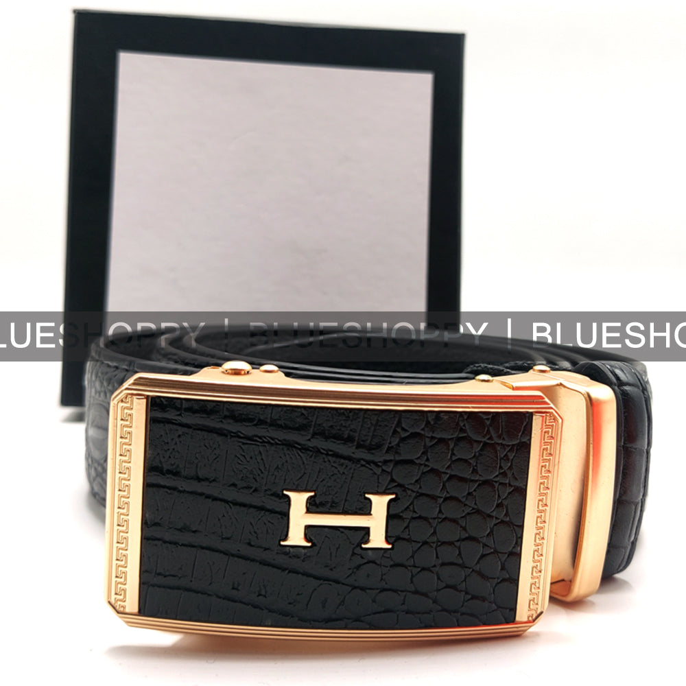 HRMS SYNTHETIC LEATHER push lock  BELT 2358-300