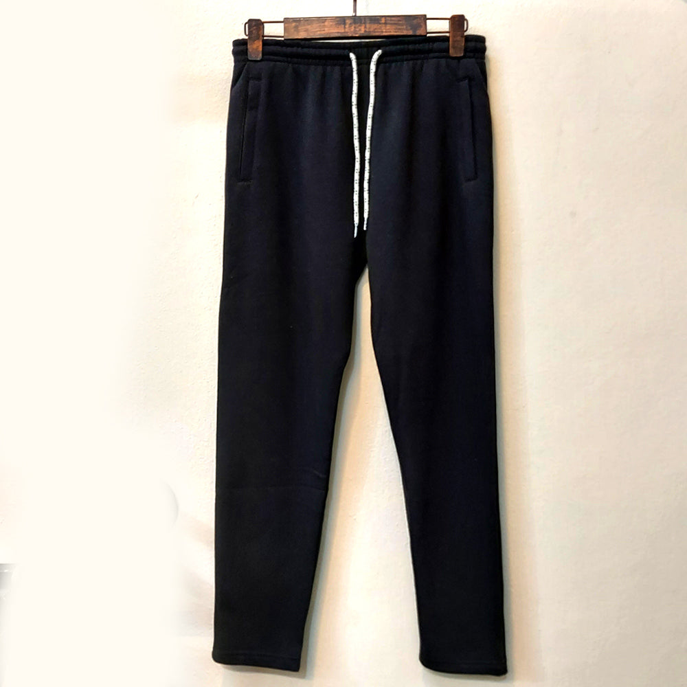 Basic OPEN BOTTOM TROUSER  BLACK