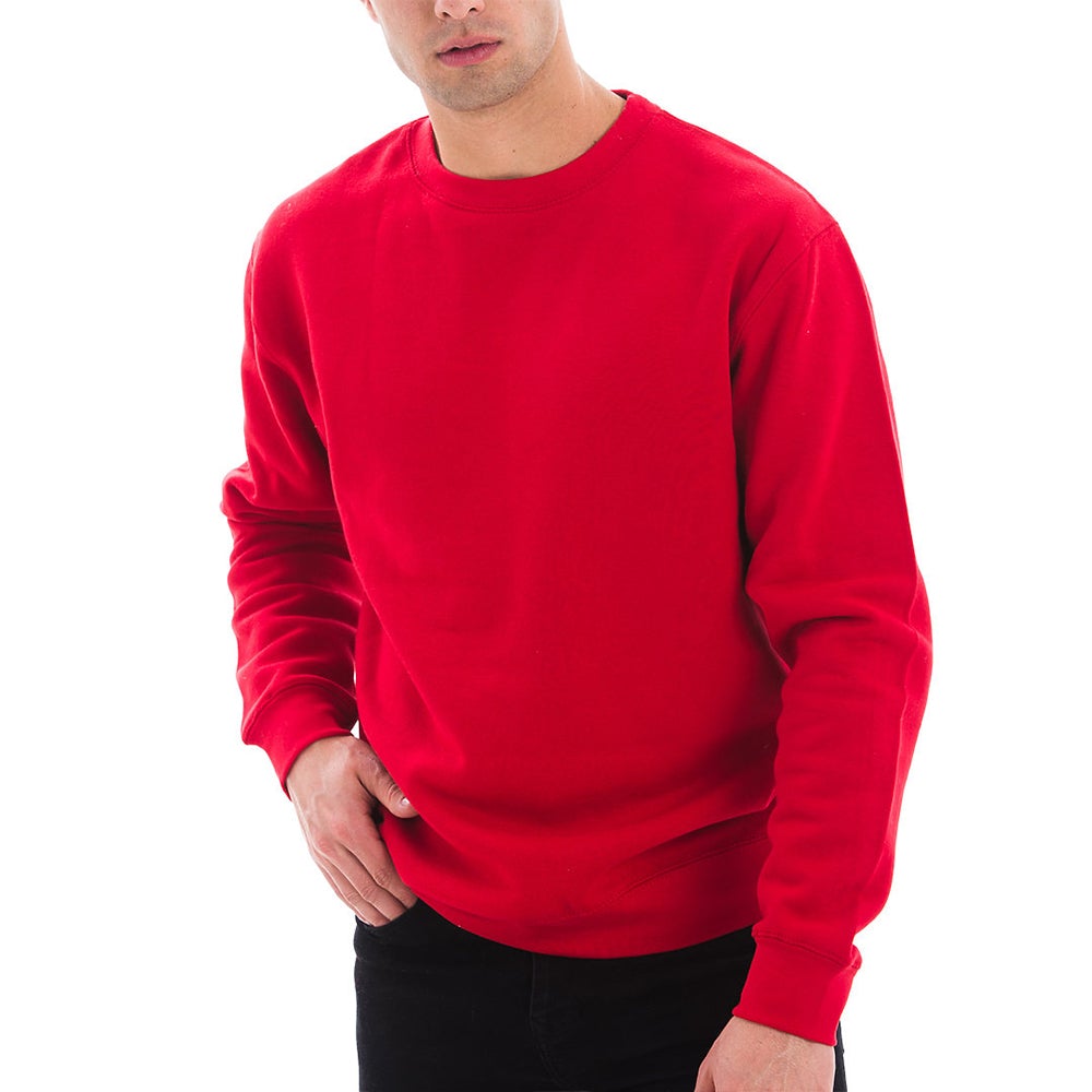 ZR BASIC RED FLEES SWEATSHIRT