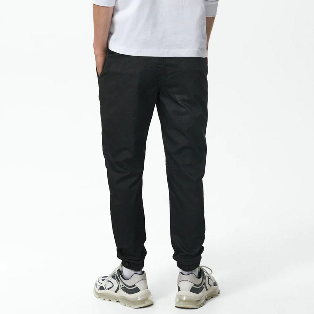 ZRA  cotton strech cargo trousers-BLACK