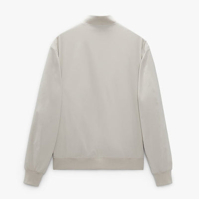 ZR QUILTED BOMBER JACKET – White