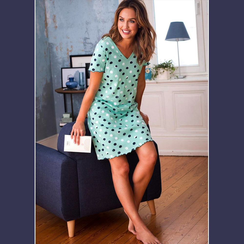 Women's Short Sleeve Nightgown