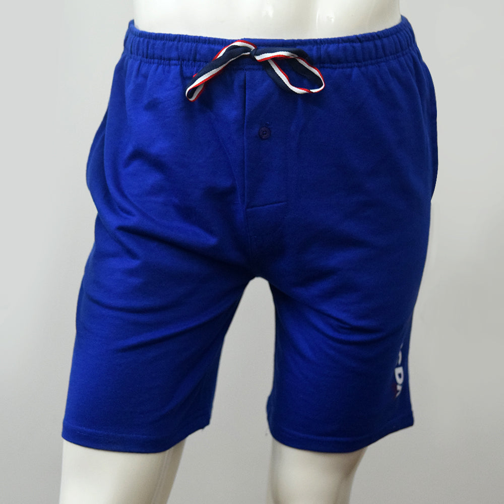 U.S Men BLUE Cotton Shorts