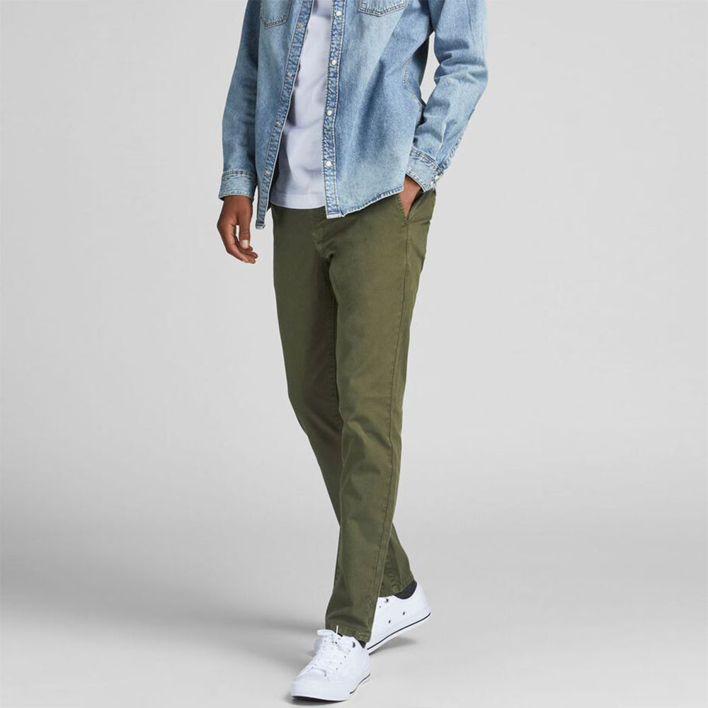 J J SLIM ORGANIC COTTON CHINO