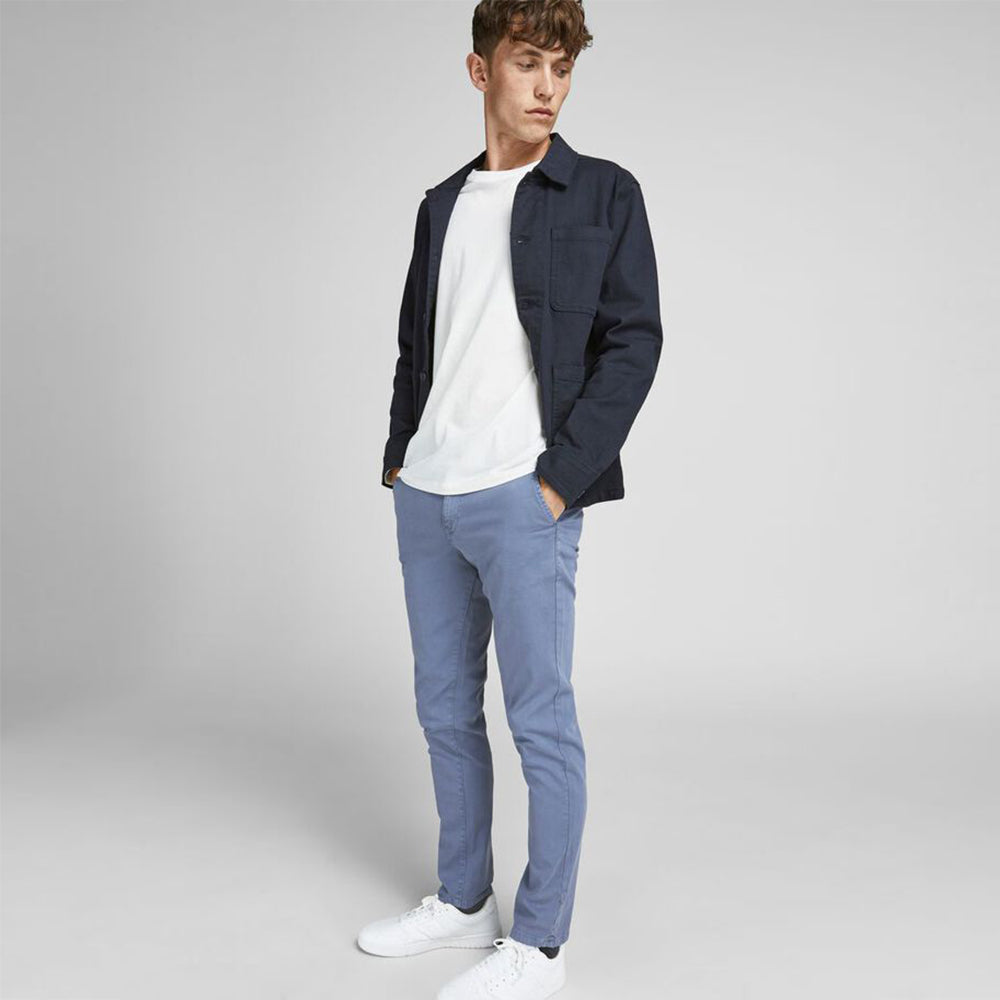 J J SLIM ORGANIC COTTON CHINO