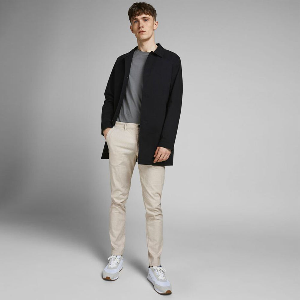 J J SLIM ORGANIC COTTON CHINO