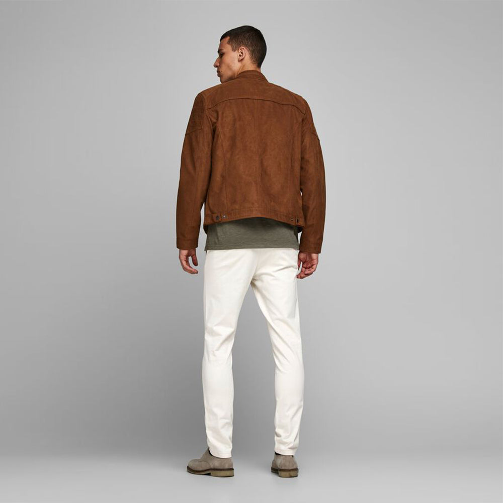 J J SLIM ORGANIC COTTON CHINO