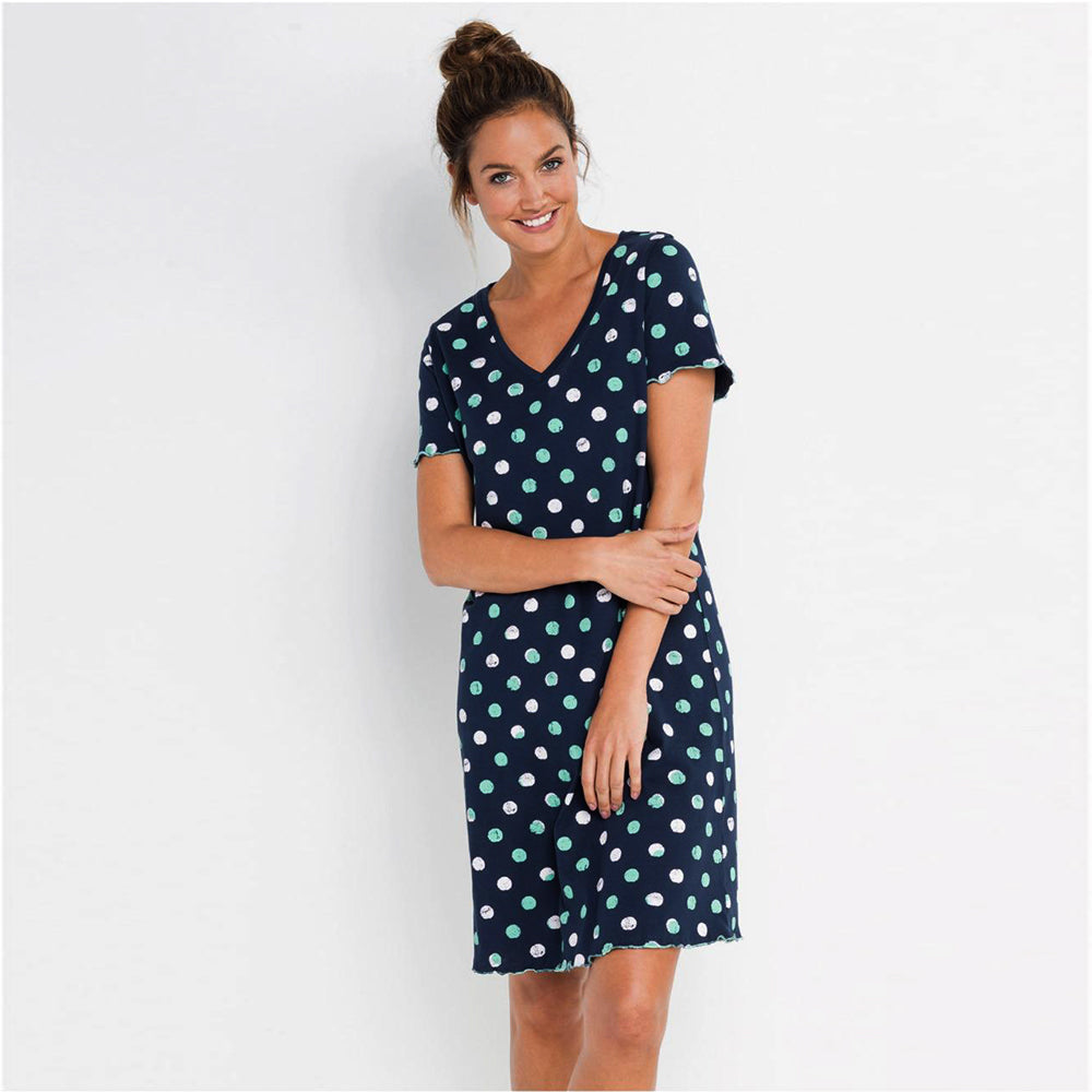 Women's Short Sleeve Nightgown