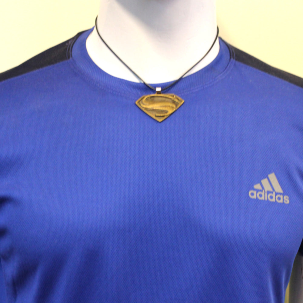 superman metal pendent locket