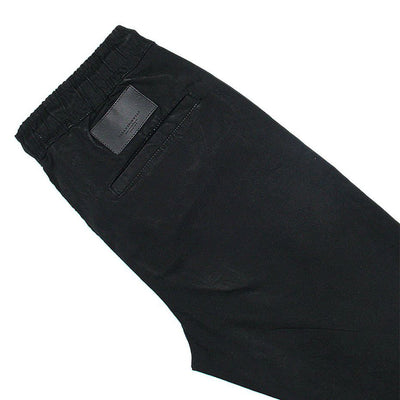 ZRA  cotton strech cargo trousers-BLACK
