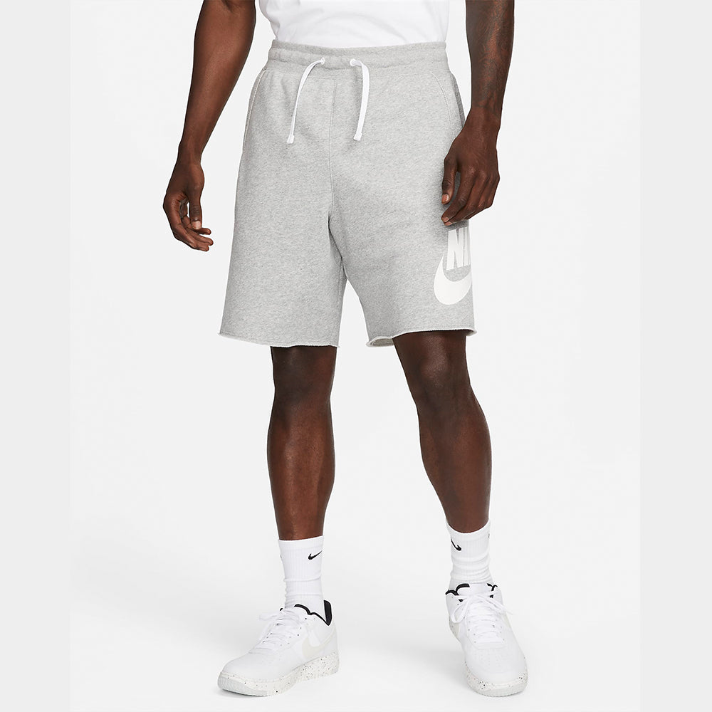 NI Men's French Terry Shorts-GREY