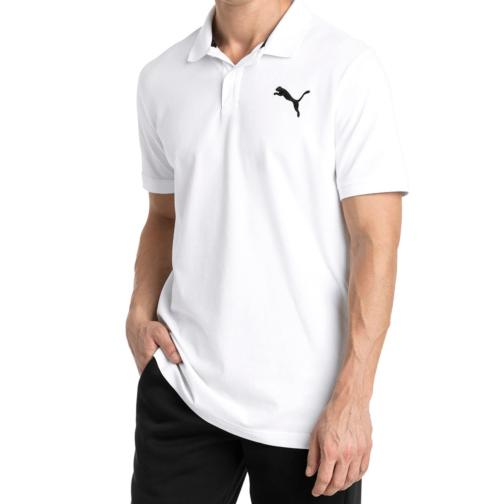 PREMIUM BASIC WHITE Men's Polo