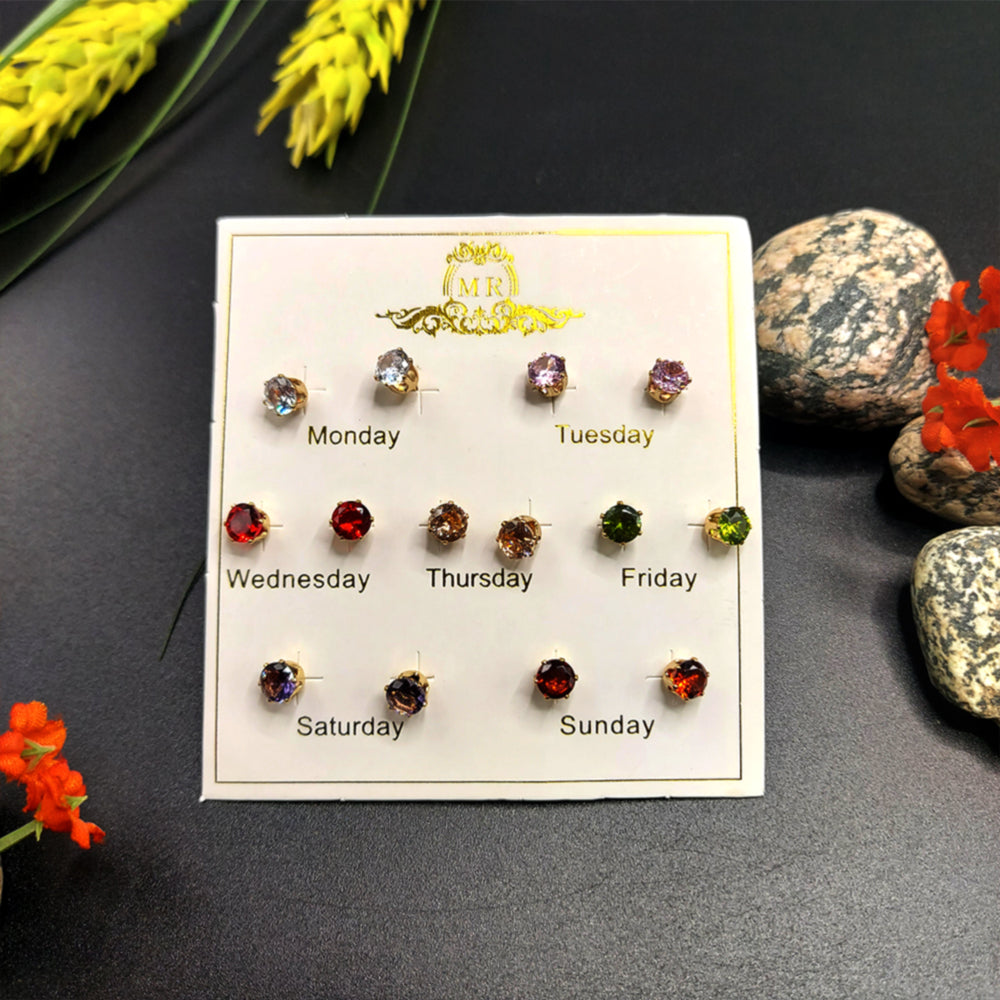 Trendy  Earrings Tops PACK OF 7