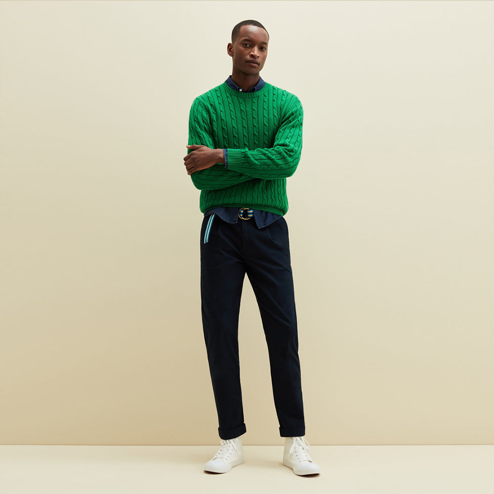 PIO MBO SLIM FIT  cotton chino trousers