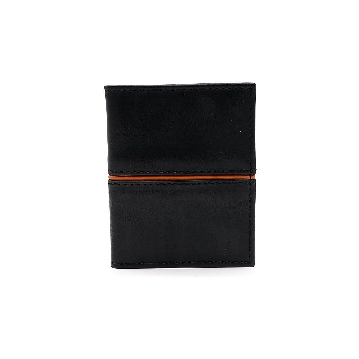 GENUINE FULL GRAIN LEATHER BLACK CARD HOLDER (3892628422716)