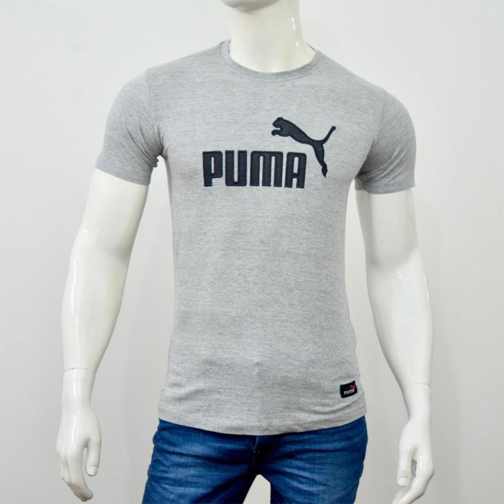PU CLASSIC MAT PRINT GREY TEE