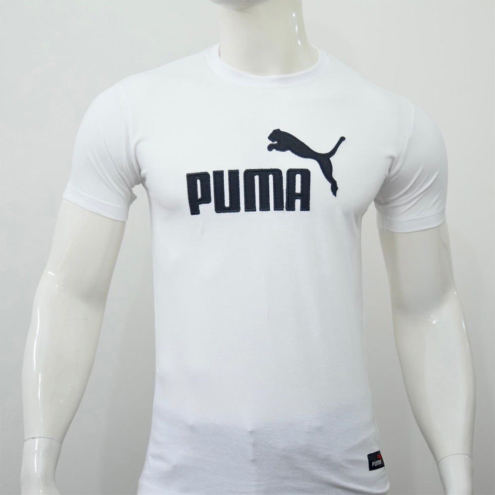 PU CLASSIC MAT PRINT WHITE TEE