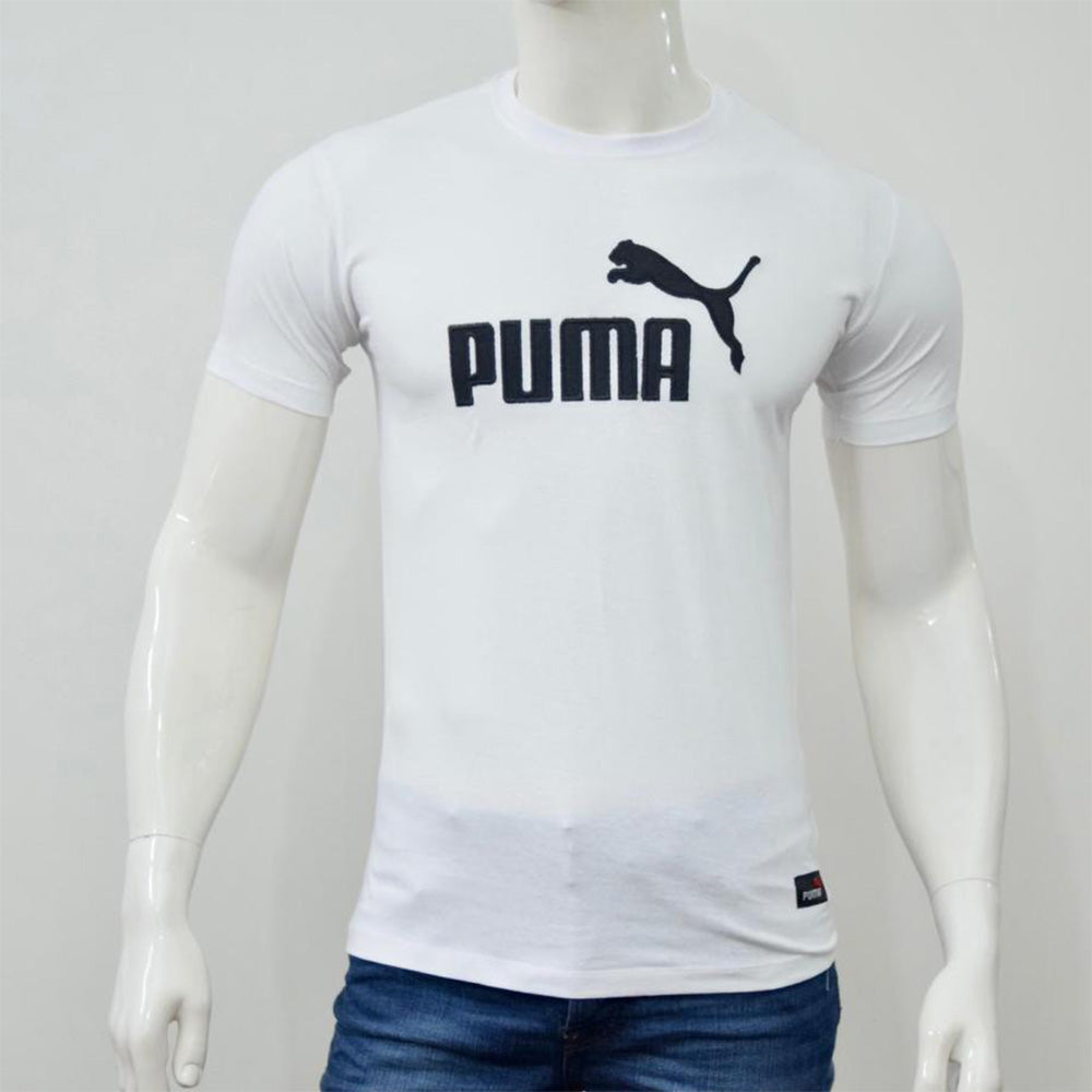 PU CLASSIC MAT PRINT WHITE TEE