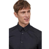 HM BLACK PREMIUM COTTON SLIM FIT SHIRT