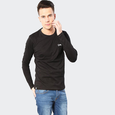 DI SCOTT LABEL BLACK TEE