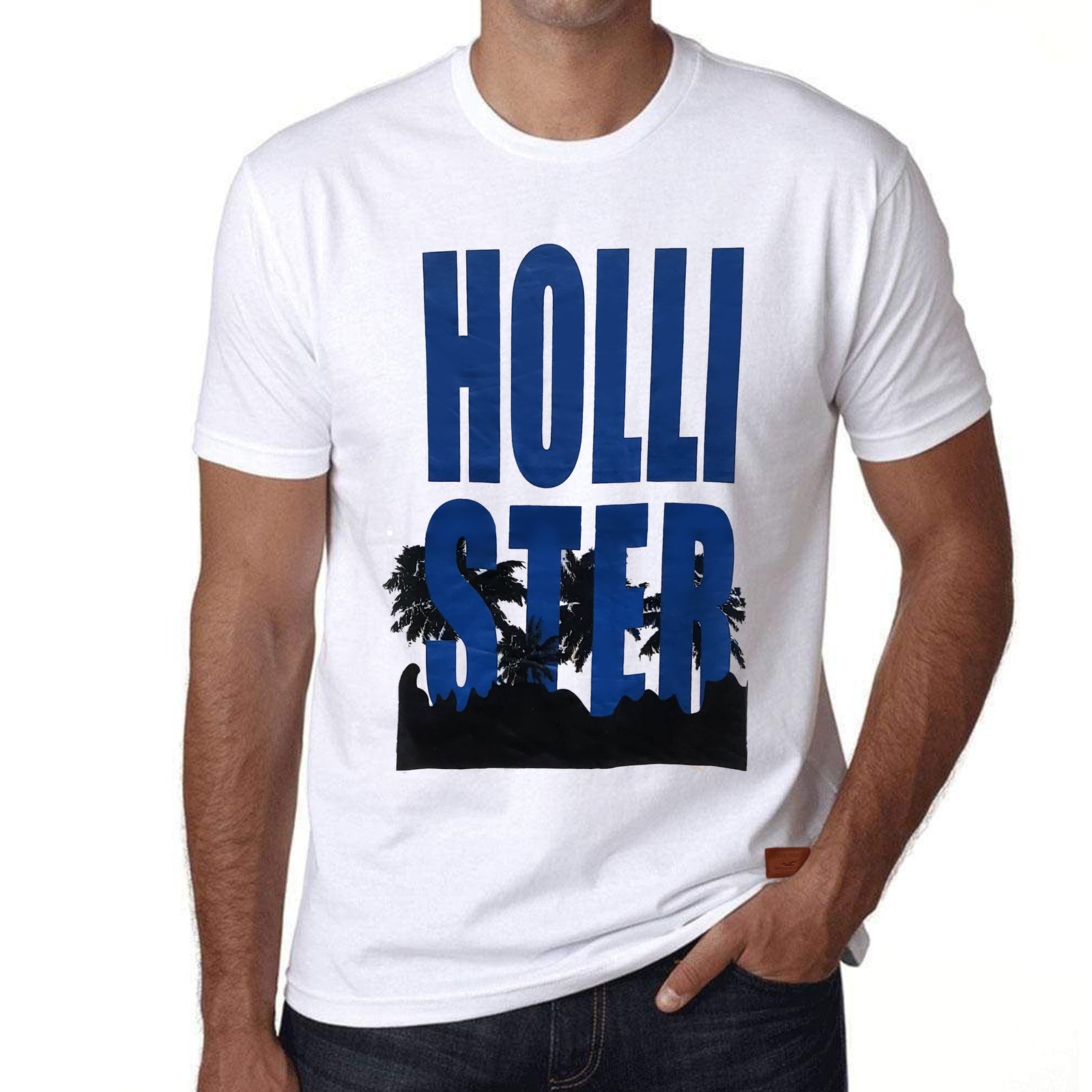 HOLSTER CREW NECK  PRINTED TEE